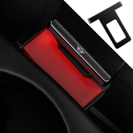 1/2 Pcs Mini Zinc Alloy Car Mini Hidden Safety Seat Belt Buckle Clip Muffler Alarm Silencer Accessor