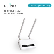 GL.iNet GL-X750 (Spitz) Version 2, 4G LTE OpenWrt VPN Router, 128GB Max MicroSD, EP06-E Module Insta