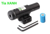 Đèn Laze - Bút Laze Tia XANH - chỉnh tâm Trái / Phải / Trên / Dưới dùng Pin Sạc Nhiều Lần tạo tia ph