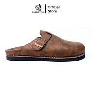 Barbatos - Boston Brown Slop Sandals