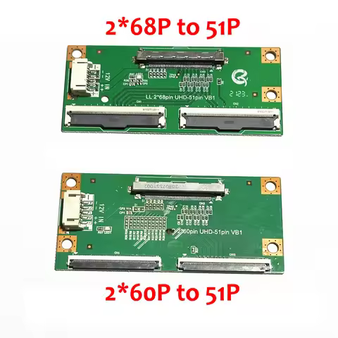 For LG FPC 2x68P UHD-51Pin VB1 Adapter Plate LG 2x60P UHD-51pin VB1 Adaptor Clip V By one LCD TV scr