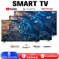 Smart TV 32/43/50 inch Android 12.0 4K TV Android TV EXPOSE LED Murah LED Television Smart TV 5-year warranty