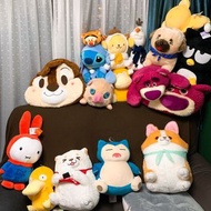 日本直送公仔 Miffy XO 雪寶 史迪仔 基路仔 傻鴨 勞蘇熊 鬼滅 比卡超 小火龍 布甸狗 跳跳虎 柴犬