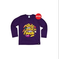 UNGU AFRAKIDS AF226 PURPLE T-SHIRT