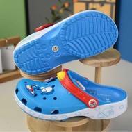 New Doraemon Doraemon Doraemon Hole Shoes Parent-Child Beach Sandals Slippers Outdoor Anti-Slip