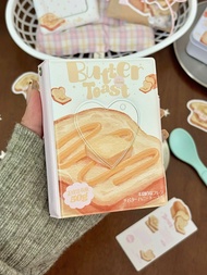Holder Collect Book "Butter Toast" - Collect Book 1 Ô Sheet PVC Có Nút Bấm Đựng Card Idol Card Anime