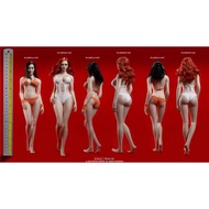 Tbleague PLLB2020-S42A S43A 1: 6 European American Foot-linked Female Body Female Soldier Doll Ready