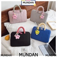 MUNDAN Laptop Handbag, 14 Inch Shockproof Tablet Sleeve Pouch,  Cute Notebook Soft  for  Dell LG  Fo