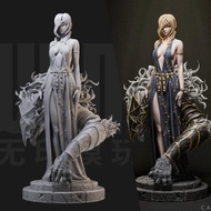 รูปแบบขาว GK White Model 18 ส่วนต่อ 3D Printed Action Figure รุ่น 1/24 Maryka Elden Ring ของเล่นสำหร