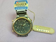 Citizen ALARM CHRONOGRAPH TITANIUM 星辰錶 機芯已壞 當珍藏用途或零件