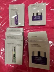 Clinique淡斑雙效精華/緊緻精華、面霜、眼霜