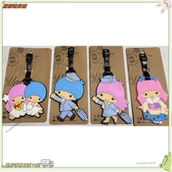 Now 24h Luggage Tag Tow Pass Boarding Gemini Book Charm Name Sign an