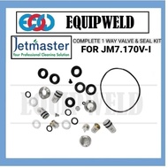 SPARE PART - JETMASTER COMPLETE ONE WAY VALVE AND SEAL KIT FOR JM7.170V-I HIGH PRESSURE CLEANER (ORI