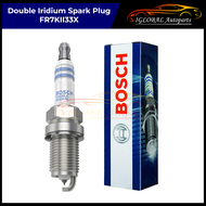 (4pc) Bosch FR7KII33X Spark Plug - BMW 1 3 7 X1 X5 series / E87 E46 E90 E65 E84 E53 E70 (N42 N46 N62