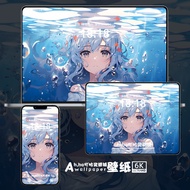 【ahha】 Digital Wallpaper - 水下女孩二次元壁纸iphone苹果手机mac电脑ipad平板图314