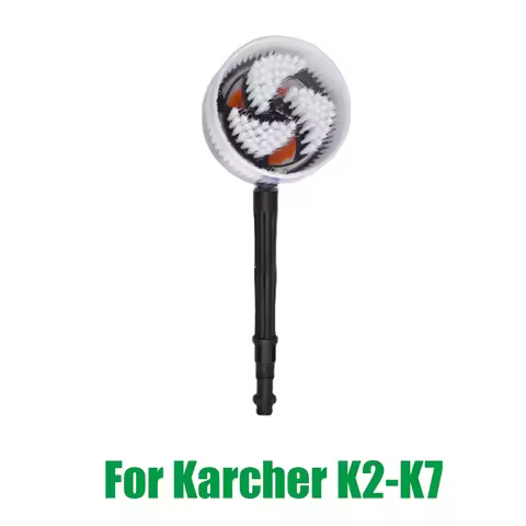 Rotary Round Brush Water Cleaning Washing Brush Rigid for Karcher K2 K3 K4 K5 K6 K7 High Pressure Wa