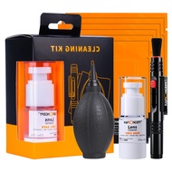 K&F CONCEPT 4 in 1 Camera Cleaning Kits 15ml Cleaner+ Lens Brushes+Cleaning Pen+Cleaning Cloth for C