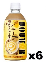 F17836_6 朝日 DOUTOR 蜂蜜法式牛奶咖啡 480ml x (6支裝)