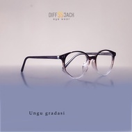 dIIFJACK - Frame Kacamata ANNA (Paket Lensa NormalMinus.Plus & Silinder) Bluechromic Photochromic Bl