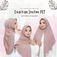 JILBAB SEGITIGA INSTAN PET / HIJAB INSTAN PED GESPER / HIJAB SEGITIGA INSTAN JERSEY PREMIUM PED / KE
