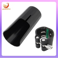 [gaozuo523.vn] Bb Clarinet Leather Ligature Clarinet Leather Ligature and Plastic Mouthpiece Cap Cov