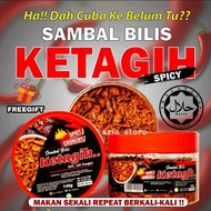 READY STOCK SAMBAL BILIS KETAGIH DNS BEAUTY IKAN BILIS CRUNCHY GARING SPICY ORIGINAL