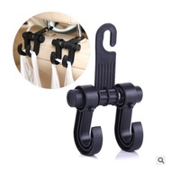 hook up plastic hanger s hook plastic car bag hook hook for car Double hook rear hook car seat hook 