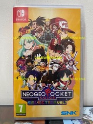 《今日快閃價》（中古二手）Switch NS遊戲 Neo Geo Pocket Color SNK 口袋機皇精選集 Vol.1  NeoGeo Pocket Color Selection Vol. 1  歐版日英文版 （包含10款遊戲）