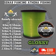 Senar pancing super kuat 1800m glossy benang pancing super kuat senar pe kecil kuat 50 kg senar pancing anti keriting