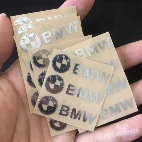 Car Emblem Metal Creative Sticker Waterproof Decoration Accessories For BMW X1 X2 X3 X4 X5 X6 X7 F31