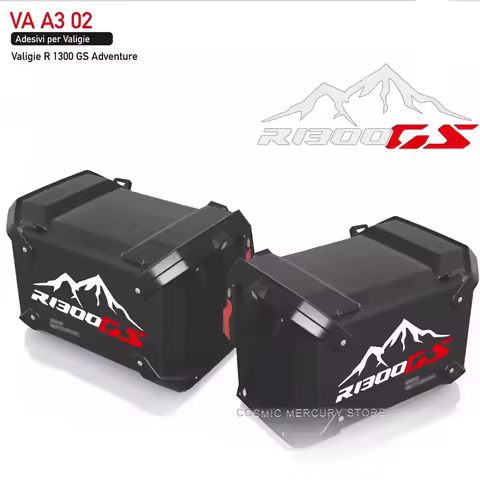 For BMW R 1300 gs adventure GS 1300 adv ADV Motorcycle Top Box Reflective Adventure Stickers