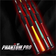EXP PHANTOM PRO SPINNING AND CASTING FISHING ROD TWO PIECE