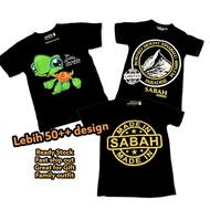 Baju budak sabah Cotton souvenir cenderahati ole-ole