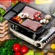 Yakiniku KOREAN BBQ GRILL PAN Barbeque Meat GRILL Tool Non-stick GRILL Grillpan