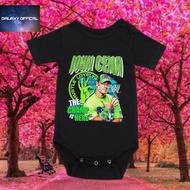 JOHN CENA BABY JUMPER VINTAGE T SHIRT BLACK WWE WORLD CHAMPIONS CHAMPIONSHIP KAOS BABY KIDS AGE 0 - 