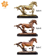 [utruiut0k] Sculpture Figurine Artwork Collectible Art Ornament Horse Statue for Desk Decoration Boo
