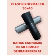 PLASTIC POLYMAILER 30X40cm/ PLASTIC ONLINE SHOP + GLUE