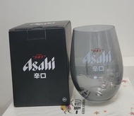Asahi 朝日 啤酒杯 玻璃杯 (黑色)