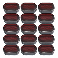 15Pcs Electric Scooter Tail Lights Led Rear Fender Lampshade Brake Rear Lamp Shade for Xiaomi M365 Scooter Skateboard