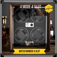 Watch Winder Automatic 2/4-Slot Automatic Watch Winder Box