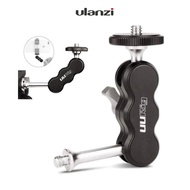 ULANZI R002 Magic Arm เมจิกอาร์มพร้อมหัวบอล 2 หัว อุปกรณ์เสริมกล้องแอคชั่น Magic Arm Monitor Adapter