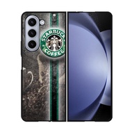 Case Casing Softcase Hardcase Samsung Galaxy Z Fold 3 Z Fold 4 Z Fold 5 5G Starbucks Coffee DF519