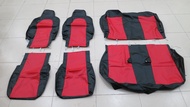 COVER JOK HONDA BRIO MERAH HITAM FULL SET