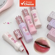 Gege Bear Silky Cloud Lip Mud Matte Velvet Finish Low Saturation Nude Shade Long Wearing Non Drying 