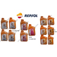 REPSOL 4T MINYAK ENJIN MOTOSIKAL 10W40/15W50/20W40/20W50/SAE40 FULLY/SEMI/MINERAL 1.2 LITER/ 1 LITER