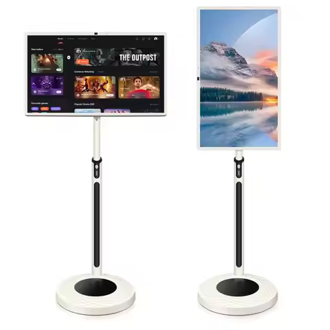 21.5 27 32 Inch Jcpc Padgo Bestie Smart Tv Stand Tv Follow by Me Television HD1080 Smart Tv 32 Inch