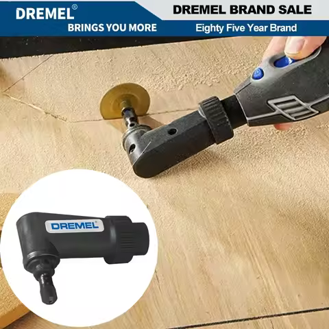 Dremel 575 Right Angle Attachment Converter Fit for Dremel 4000 3000 8200 275 Electric Grinder Kit R