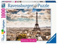 Ravensburger Puzzle 2D 1000 elementów: Paryż, Stary design