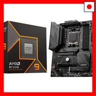 [Direct from JAPAN]ASK Special Set: MSI Motherboard MAG B650 TOMAHAWK WIFI x AMD Ryzen 9 9900X 100-1