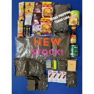 MAKANAN CAMPING | RANGSUM TEMPUR | HIKING | MRE | BERAS PREPPING | TAHAN LAMA Ready to Eat 2 Hari | 